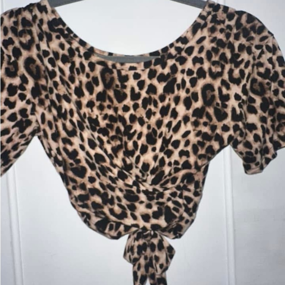Victoria Secret cheetah print top